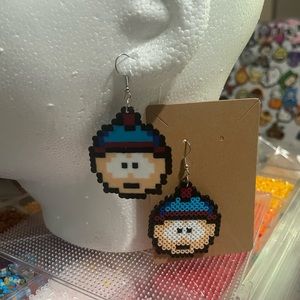 Perler Bead Earrings